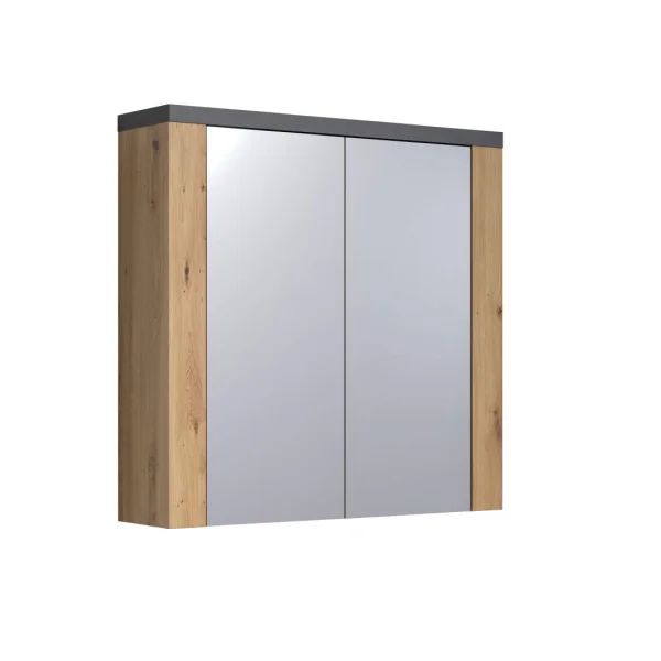 Follow Spiegelschrank Bad Eiche dekor.