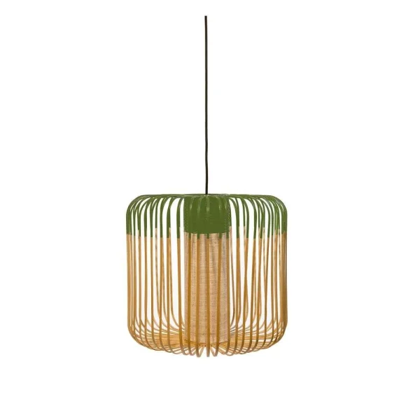 Forestier - Bamboo Pendelleuchte M Green