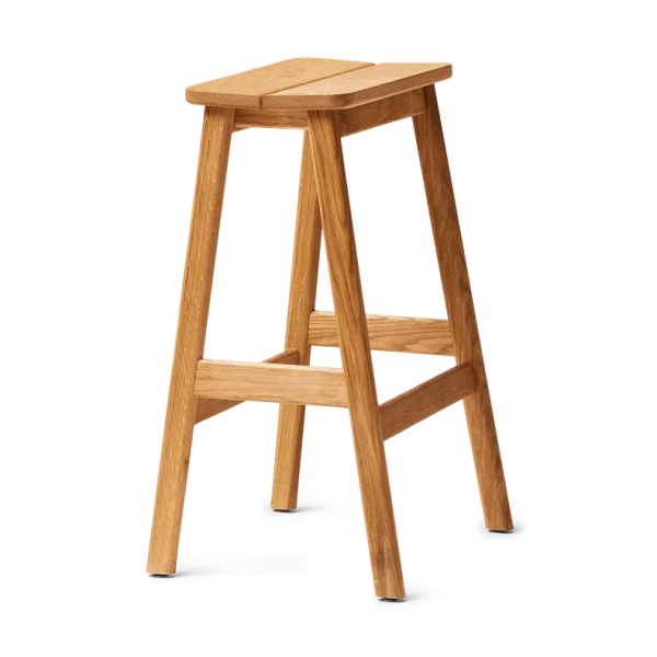 Form & Refine Angle Standard Barhocker 65 cm Eiche