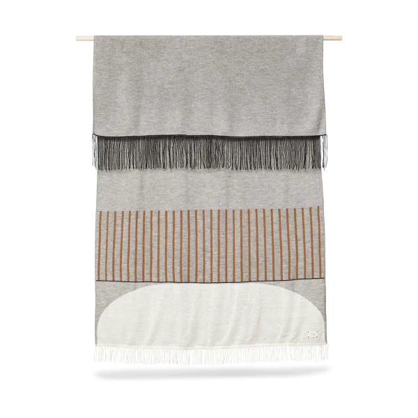 Form & Refine Aymara Decke 130x190 cm Pattern grey