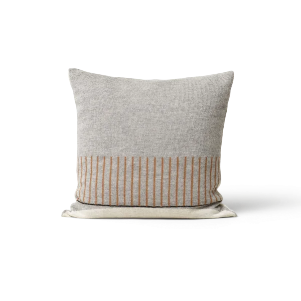 Form & Refine Aymara Kissen 52x52 cm Pattern grey
