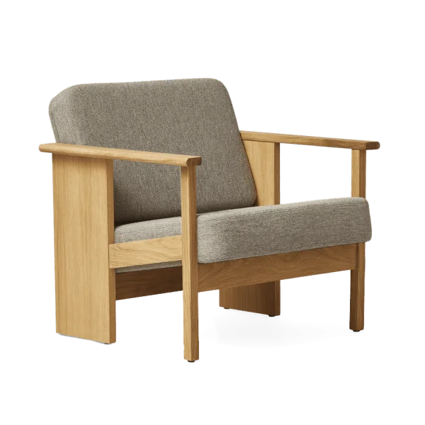 Form & Refine Block Loungestuhl Der Ek-Hallingdal 65-0227