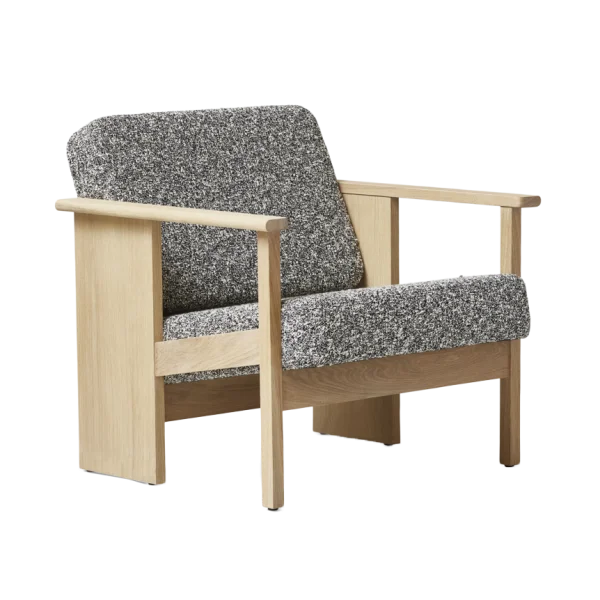 Form & Refine Block Loungestuhl Weiß-eiche-Zero 0004