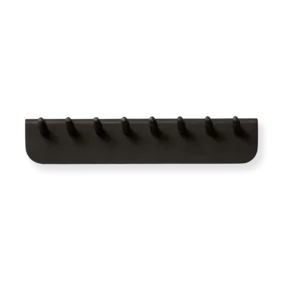 Form & Refine Echo Hakenleiste 40 cm Schwarz