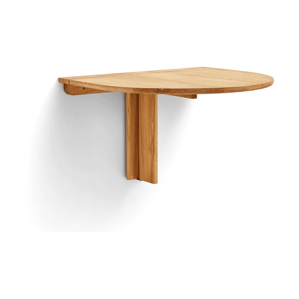 Form & Refine Trefoil wandmontiertes Tisch Eiche