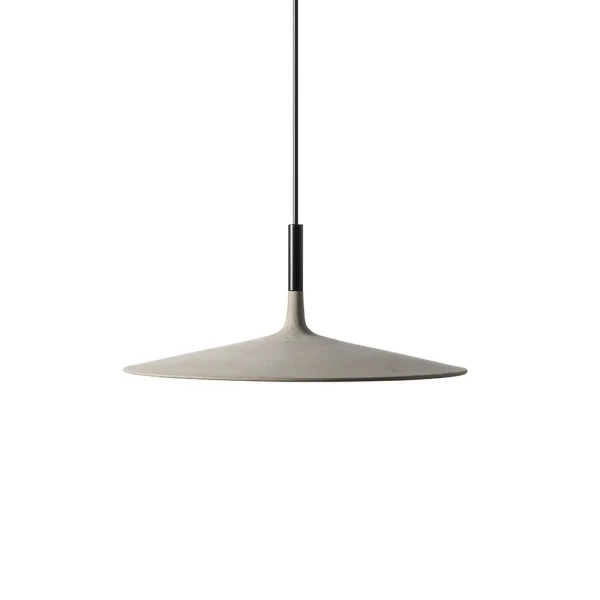 Foscarini - Aplomb Large LED Pendelleuchte Betongrau