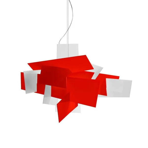 Foscarini - Big Bang LED Pendelleuchte Dimmbar 10m Rot