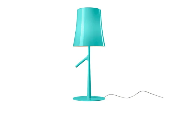 Foscarini - Birdie LED Piccola Tischleuchte m/Touch Dimmer Verde Aqua