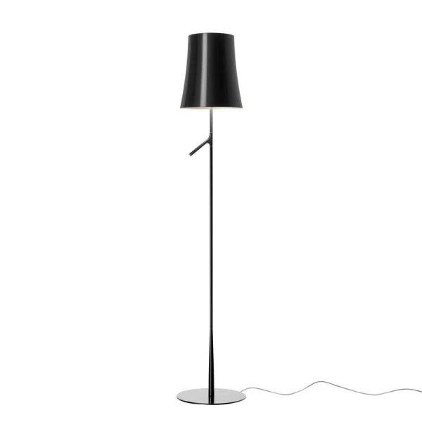 Foscarini - Birdie LED Stehleuchte m/Dimmer Graphit