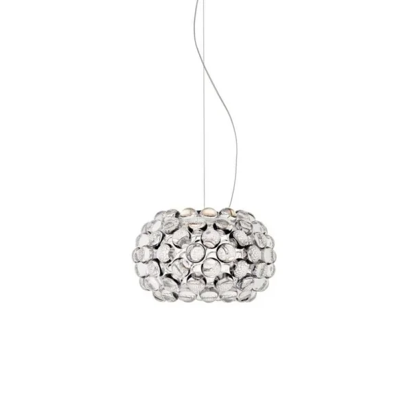 Foscarini - Caboche Plus Piccola LED-Pendellampe, klar