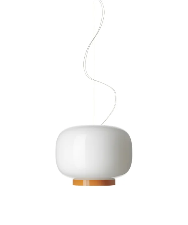 Foscarini - Chouchin 1 Reverse Pendelleuchte Weiß/Orange