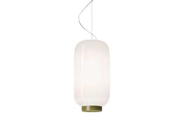 Foscarini - Chouchin 2 LED Pendelleuchte Dimmbar 10m White/Green