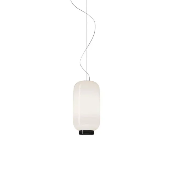 Foscarini - Chouchin 2 Reverse Hängelampe weiß/schwarz, smart,