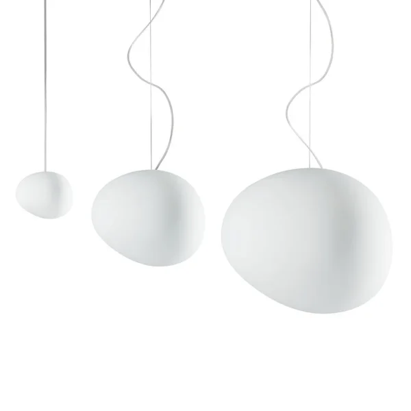 Foscarini - Gregg piccola Hängeleuchte, weiß