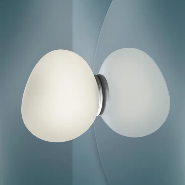 Foscarini - Gregg Piccola Wandleuchte IP44 Mirror Weiß