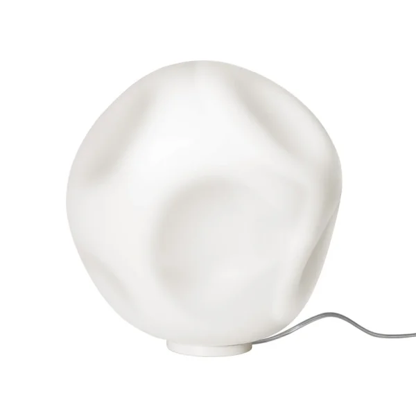 Foscarini - Hoba Grande Tischlampe, Ø 36 cm, ein/aus, Glas