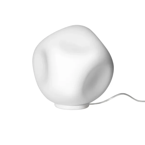Foscarini - Hoba Media Tischlampe, Ø 24 cm, dimmbar, Glas