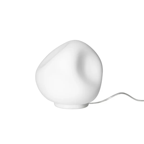 Foscarini - Hoba Midi Tischlampe, Ø 19 cm, dimmbar, Glas