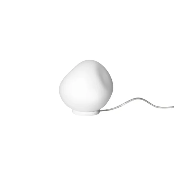 Foscarini - Hoba Piccola Tischlampe, Ø 13 cm, dimmbar, Glas