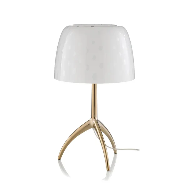 Foscarini - Lumiere 30 Tischlampe, 45 cm, Blasenglas, dim.