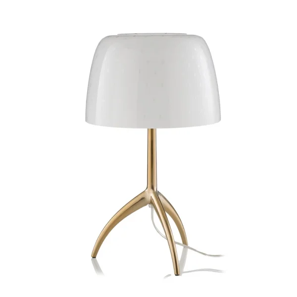 Foscarini - Lumiere 30 Tischlampe, 45cm, Blasenglas, ein/aus