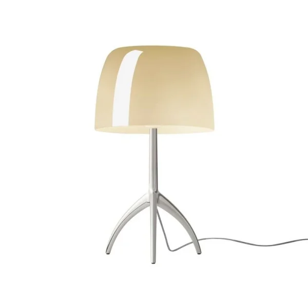Foscarini - Lumiere Grande Tischleuchte, Alu/beige, 45 cm