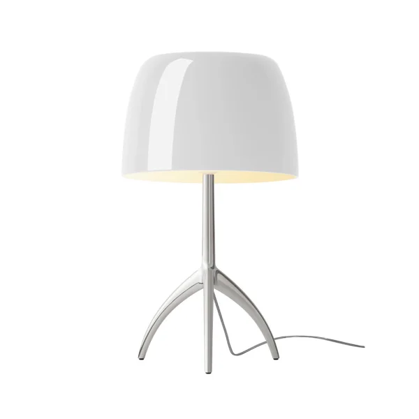 Foscarini - Lumiere Grande Tischleuchte G9 Alu/Weiß