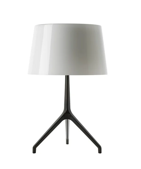 Foscarini - Lumiere XXS Tischleuchte Schwarz Chrom/Weiß