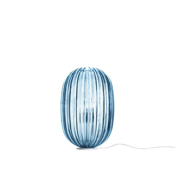 Foscarini - Plass Medium Tischleuchte m/Dimmer Hell Blau