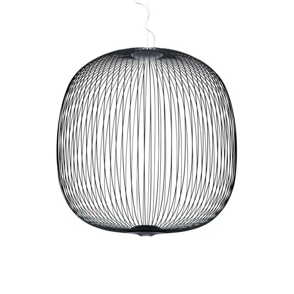 Foscarini - Spokes 2 Large LED Pendelleuchte Dimmbar 10m Graphit