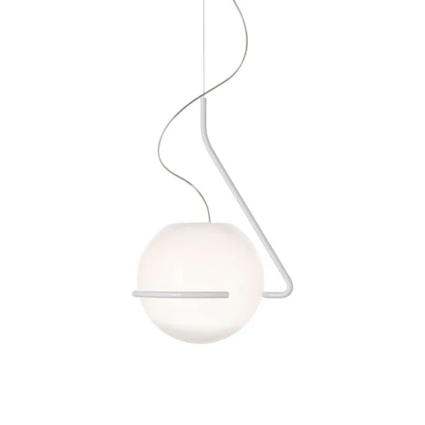 Foscarini - Tonda Pendelleuchte White/White