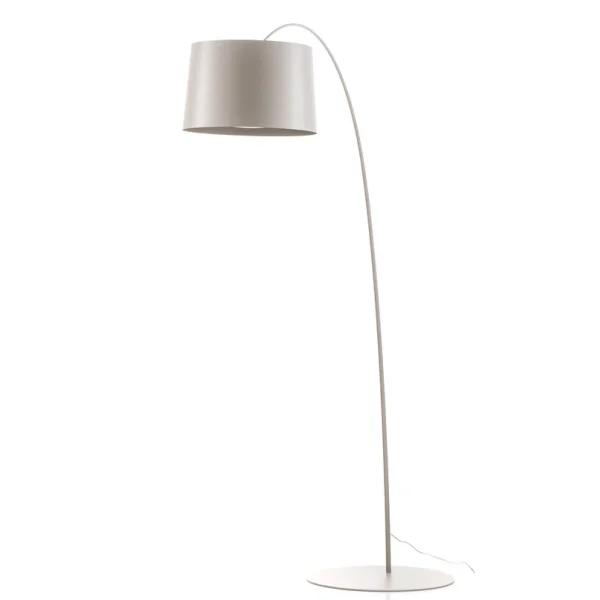 Foscarini - Twiggy Bogenleuchte mit Dimmer, greige