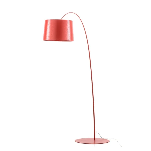 Foscarini - Twiggy Bogenleuchte mit Dimmer, purpur