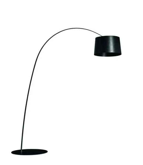Foscarini - Twiggy Bogenleuchte mit Dimmer, schwarz