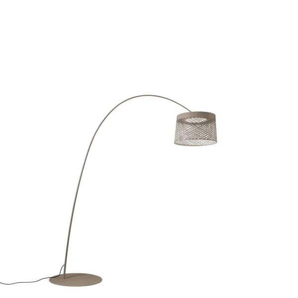 Foscarini - Twiggy Grid Außen Stehleuchte Greige