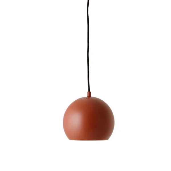 FRANDSEN - Ball Pendelleuchte Matt Terracotta Red