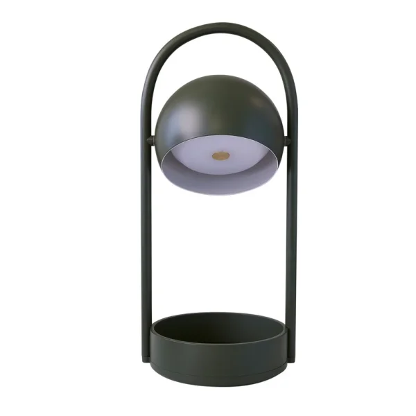 FRANDSEN - Ball Portable LED-Akku-Tischleuchte, olivgrün