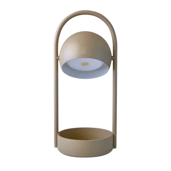 FRANDSEN - Ball Portable LED-Akku-Tischleuchte, sandgrau