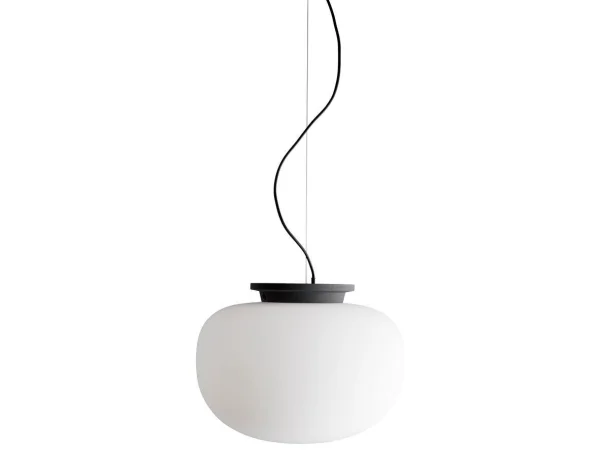 FRANDSEN - Supernate Pendelleuchte Ø38 Opal White/Black