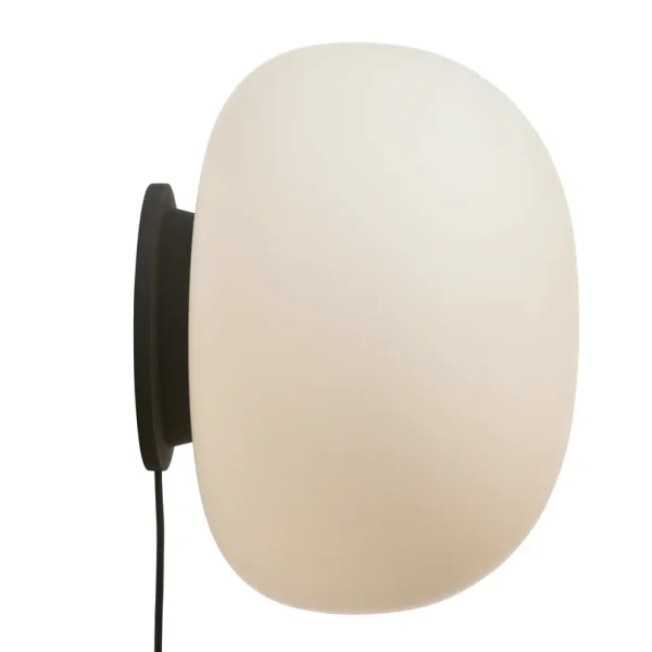 FRANDSEN - Wandlampe Supernate, Ø 38 cm, Schalter, opal/weiß