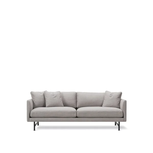 Fredericia Furniture Calmo 5622 Sofa 2-sits Sunniva 717-schwarz Stahl