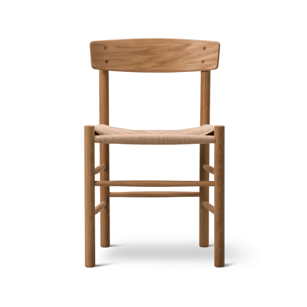 Fredericia Furniture J39 Stuhl Geölte Eiche-geflochten Natur