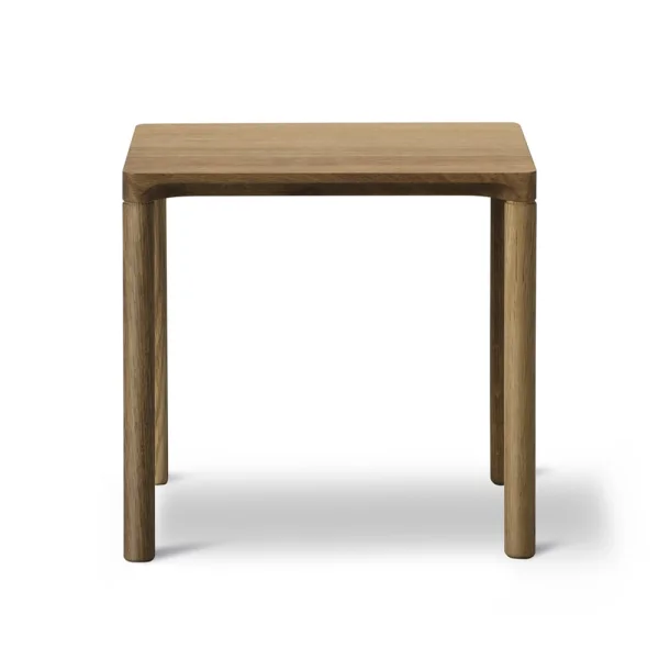 Fredericia Furniture Piloti 6700 Couchtisch Geräucherte Eiche-Höhe 35 cm