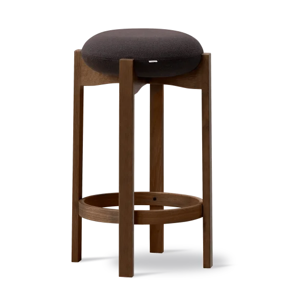 Fredericia Furniture Pioneer Hocker hoch Vidar 386-Rauchgebeizte lackierte Eiche
