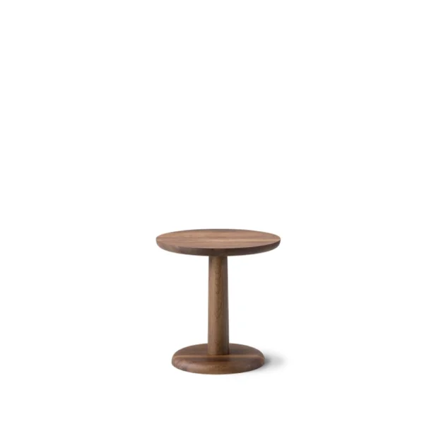 Fredericia Furniture Pon Couchtisch Geräucherte Eichenöl, Ø40 cm