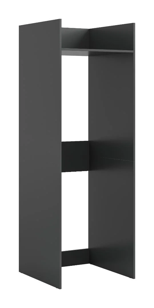 Free Waschmaschinenschrank 1 Klappentür, 1 Regal Anthrazit.