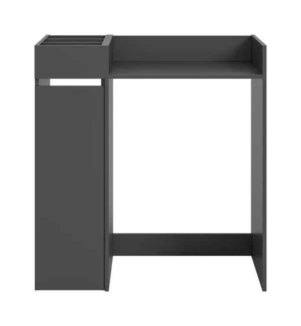 Free Waschmaschinenschrank 1 Schublade, 5 Regale Anthrazit.