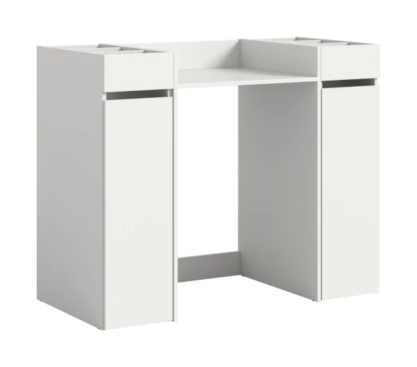 Free Waschmaschinenschrank 2 Schubladen, 8 Regale Weiß.