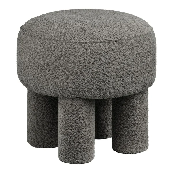 Frida Pouf Ø43cm koks­grau.