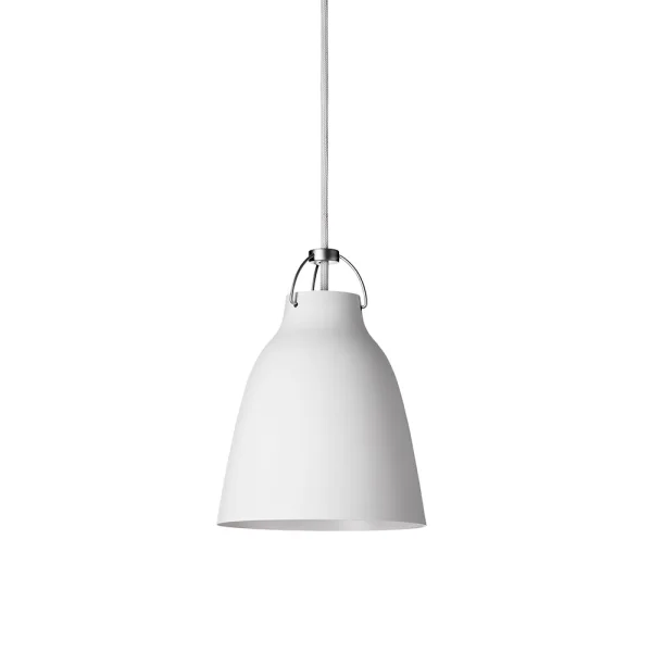 FRITZ HANSEN - Caravaggio™ P1 Pendelleuchte Matt Weiß